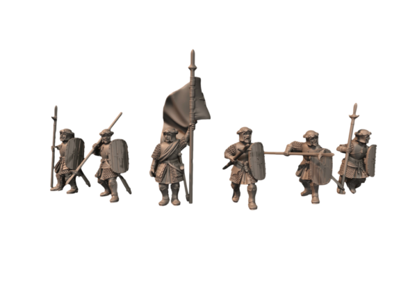 Arnaudin Warriors and Banner - x6
