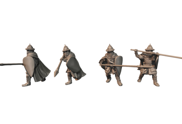 Torgorod Druzhina With Spears - x1