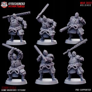 Armored Sumo Warriors Tetsubo x6 - Minifaktura