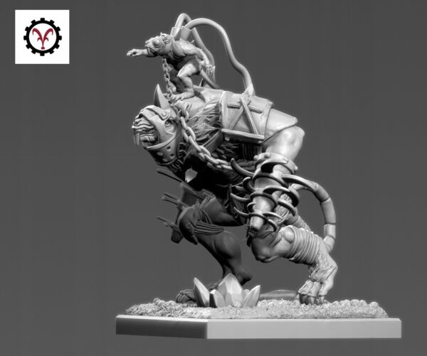 Rat Ogre Grinder - Vinciminiatures - Druk 3D