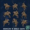 Elf of Dark Wood Horse Cavalry x 9 - Minifaktura