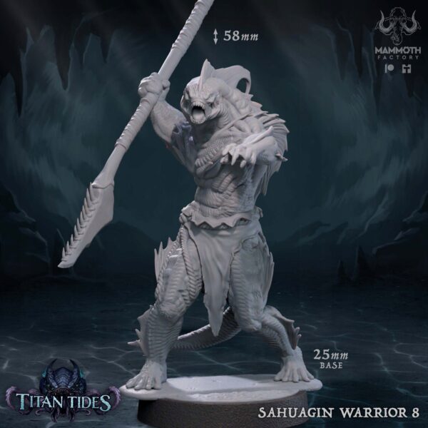 717aa4a971715d0f87ed5973f3b91348.jpg Sahuagin Warrior #8 - Mammoth Factory