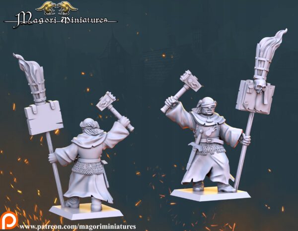 717f49f98aa2f7845b126f8380a05ffc.jpg Witch Hunter Team - Magori Miniatures - Druk 3D