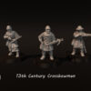 13th Century Crossbowmen - 1x
