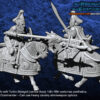 Turko-Mongol Dark Elfs Mounted Commander - x1