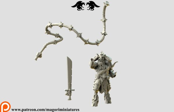 Khazrak - Magori Miniatures - Druk 3D