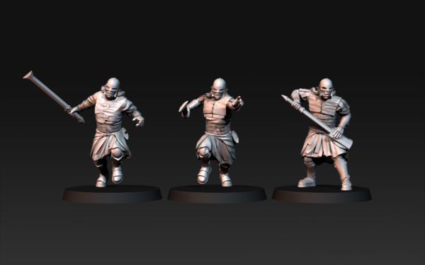 Outriders Blood Handed Orcs with Swords - x1
