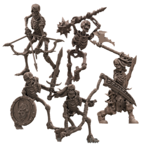 Skeleton Warriors 10 Wzorów