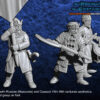 Russian Humans Command Group on Foot - x3