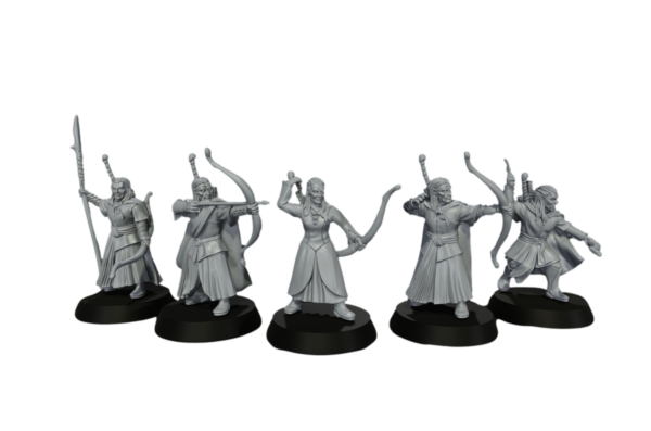 Elven Archers - Wood Elves - 5 Póz