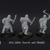 Orc Warriors with Sword and Shield - Pojedyńcze Modele