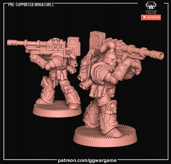 Blitz Guard of Terra Heavy Support 2 - Minifaktura
