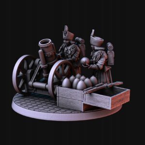 Polish Militarum Mortar - Minifaktura - Druk 3D