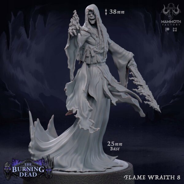 Flame Wraith #8 - Mammoth Factory - Druk 3D