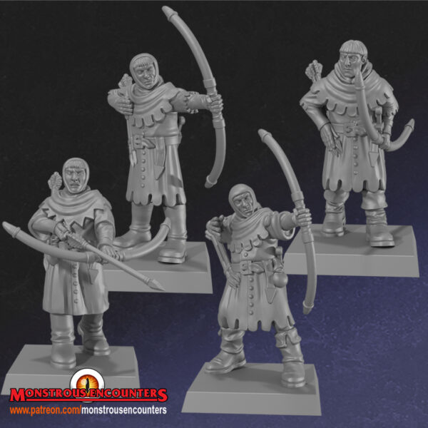 Squires Unit 7x + CMD 3x  - Monstrous Encounters