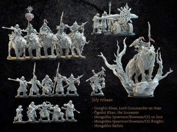 Mongobbo Spearmen on foot CMD - Lost Kingdom