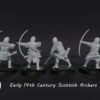 14th Century Scottish Archers - XIVw. Szkoccy Łucznicy - Pojedyncza
