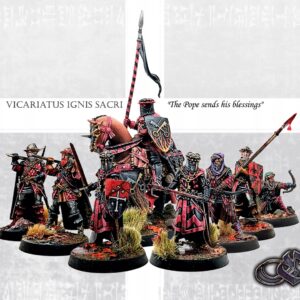 Vicariatus Ignis - Retinue Set - Minifaktura - Druk 3D