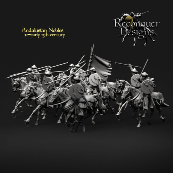 12 - Early 13th Century Andalusian Nobles - x1