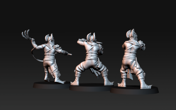 Dragon Army Assasins - x3