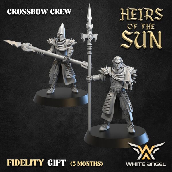 Large Assault Crossbow of the Light - White Angel Miniatures - Minifaktura