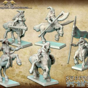 Modular Centaur Squad x5 - Magori Miniatures