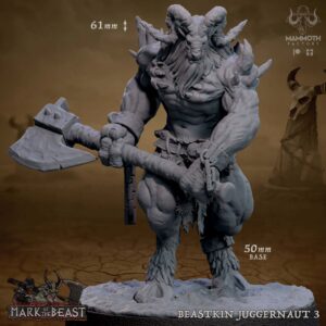 791c4d473fbbd1b2816bf36ed37e6812.jpg Beastkin Juggernaut #3 - Mammoth Factory - Druk 3D