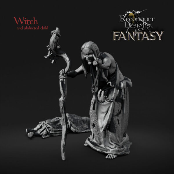 Witch with Child Victim