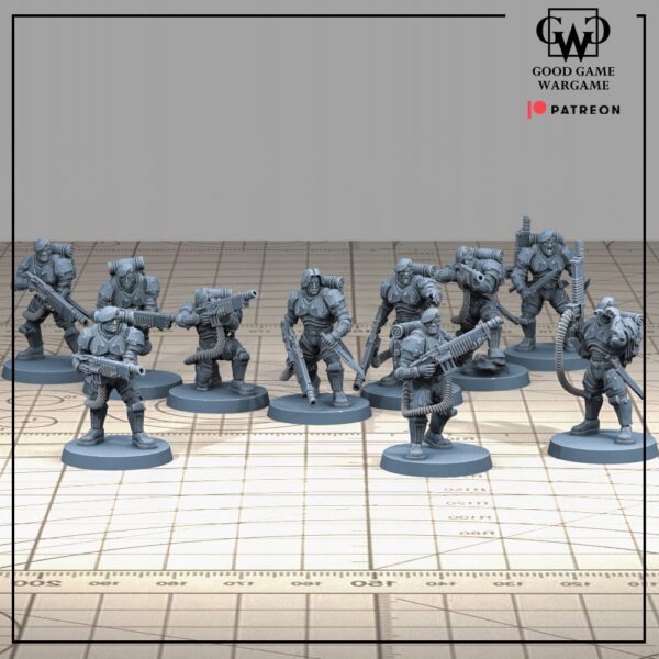 Tactical Militarum Team #2 10szt - Minifaktura