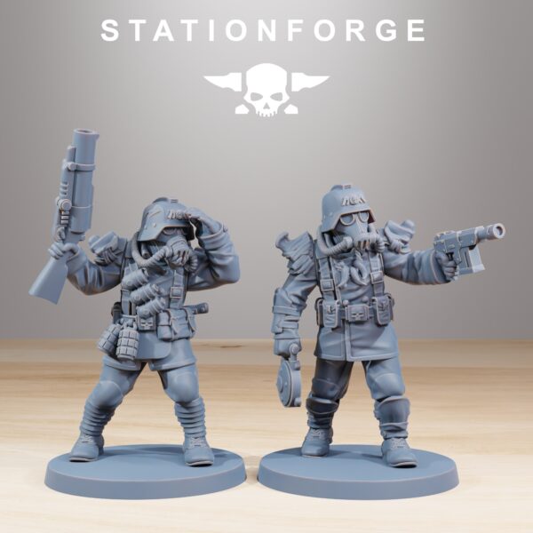 GrimGuard Xenarid Hunters - Station Forge - Minifaktura