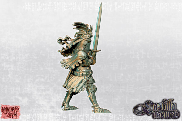 Dragon Knight on Foot - Minifaktura - Druk 3D