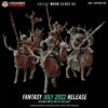 Deer Brothers x5 - Kyoushenko Miniatures - Druk 3D