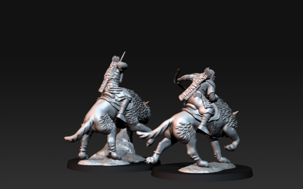 Warg Riders with Bows - x1