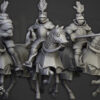 Sunland Knights - Mounted - Pojedyńcze Modele