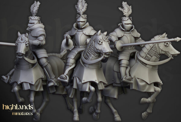 Sunland Knights - Mounted - Pojedyńcze Modele
