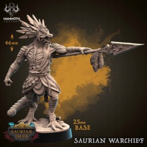 Saurian Warchief - Mammoth Factory - Minifaktura