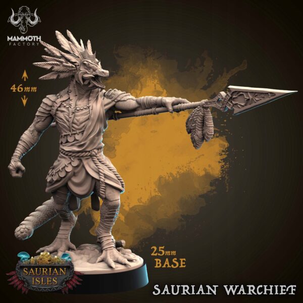 Saurian Warchief - Mammoth Factory - Minifaktura