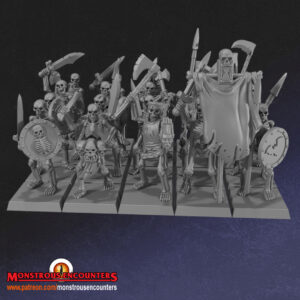 7be1dc1a800e05c2d066770b74aed72c.jpg Skeleton Horde 23x + CMD 3x- Monstrous Encounters