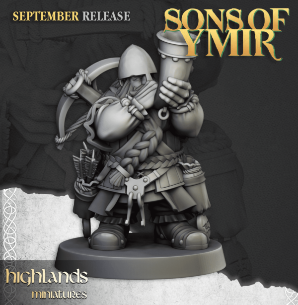 Dwarfs Crossbowmen Command - 3 Pozy