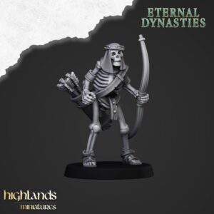 Ancient Skeletons with Bows - x1