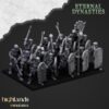 Ancient Skeletons with Hand Weapons - x10