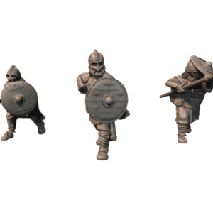 Vendel Era Warriors With Spears 2 - x1