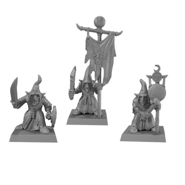 7cfad70e68469e9e123d8d274725ffbf.png Night Goblins Command - Nocny Goblin Dowódca - Jednostka