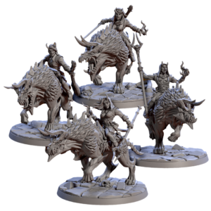 Baal's Demonhound Riders - x1
