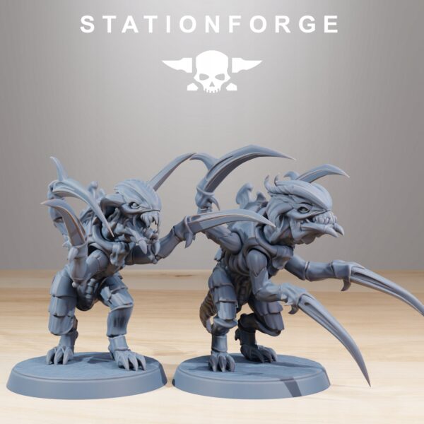 7d6caea6a0d3e1f244294614d37ff241.jpg Xenarid Infantry Melee Unit - Station Forge - Druk 3D