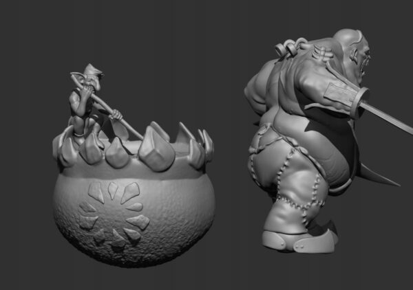 7dd0868cc016751415e61307084aec77.jpg The Chef with cauldron - Sabertooth Collectibles