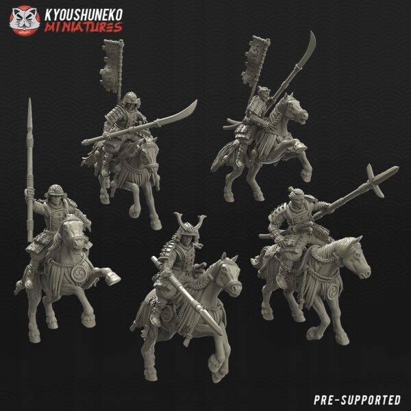 Samurai Polearm Cavalry - 5 szt.