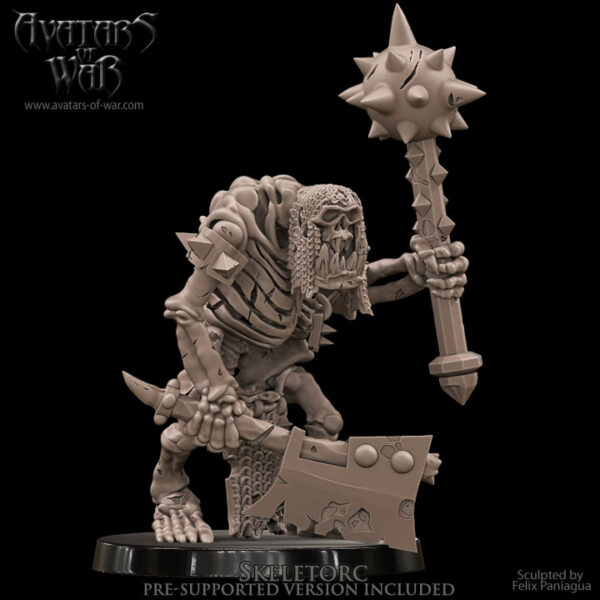 Orc Skeleton Różne Wzory