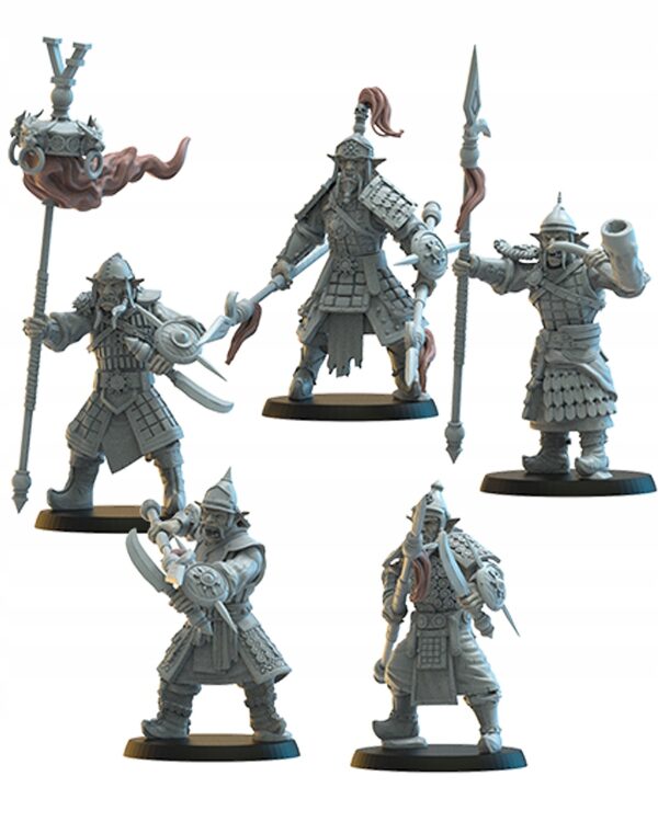 Mongobbo Spearmen on foot CMD - Lost Kingdom