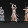 Bloody Warrior Elves - Swordmen 6x Zestaw